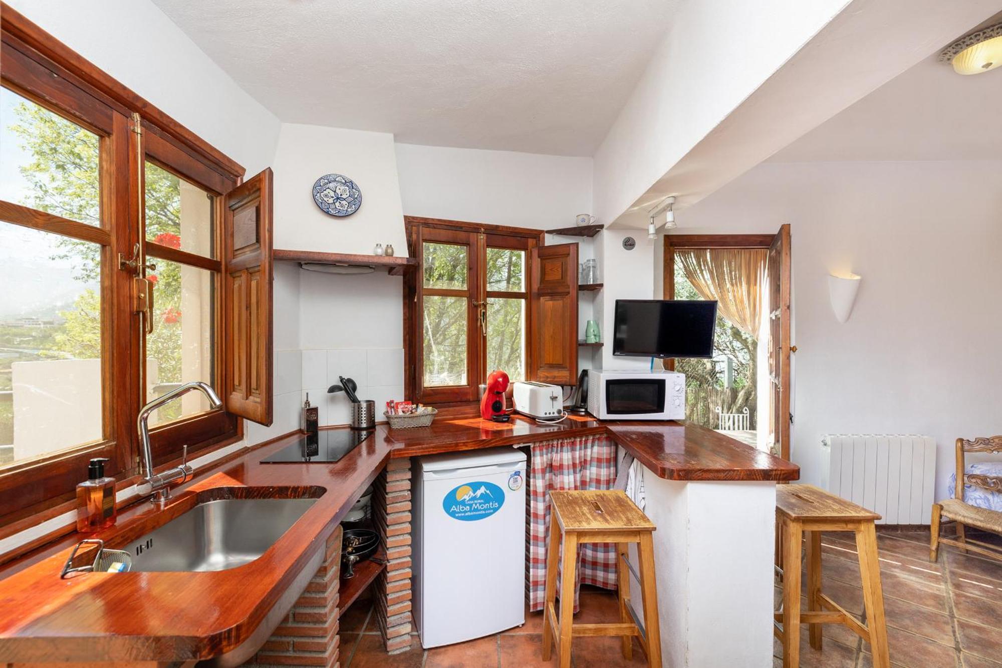 Casa Rural Alba Montis Güéjar Sierra Zewnętrze zdjęcie